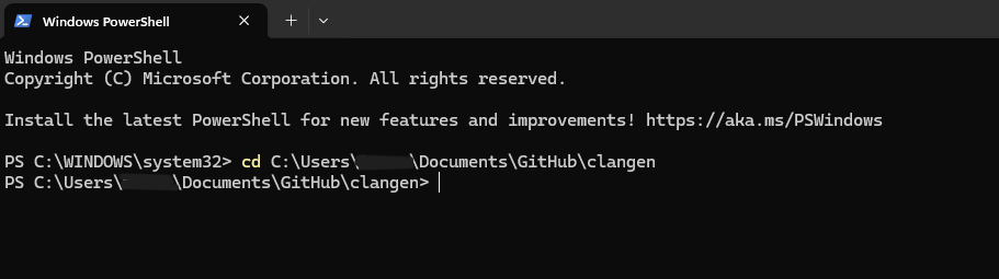 cd command